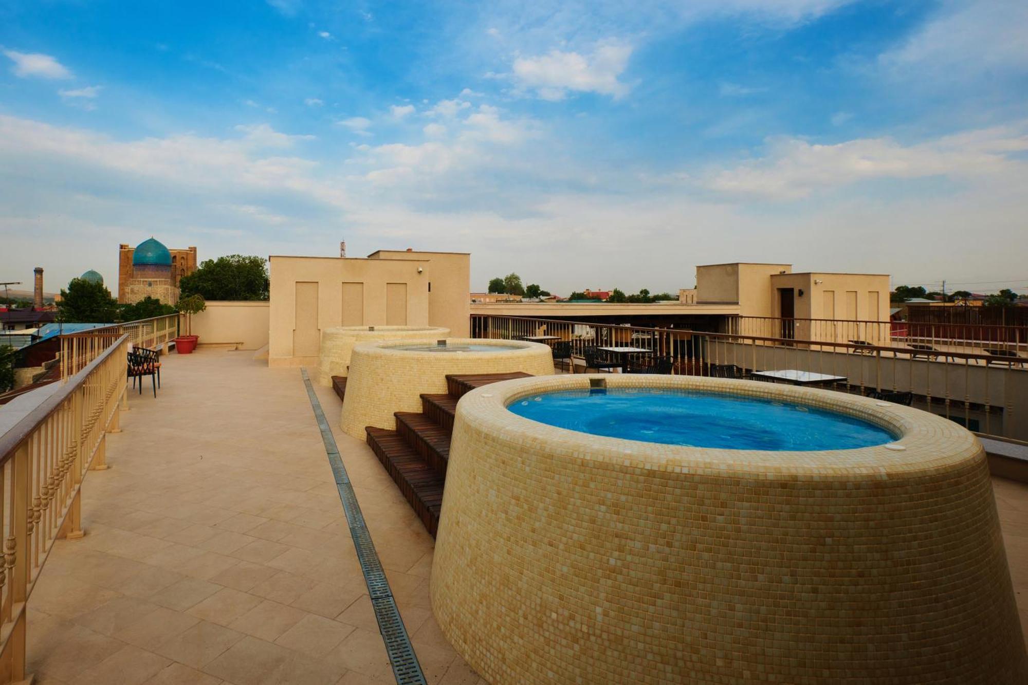 Kosh Havuz Boutique Hotel Szamarkand Kültér fotó